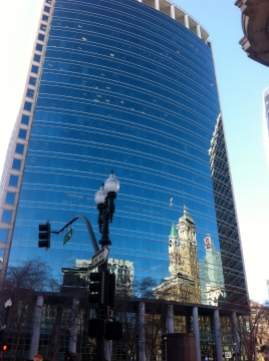 Downtown Oakland reflection